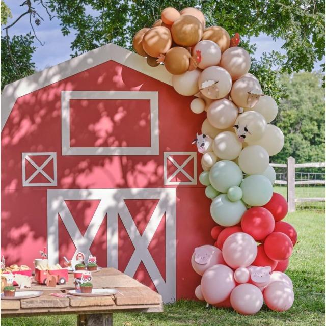 Image du produit Ginger Ray Arche de ballons "Animaux de la ferme (1 x)