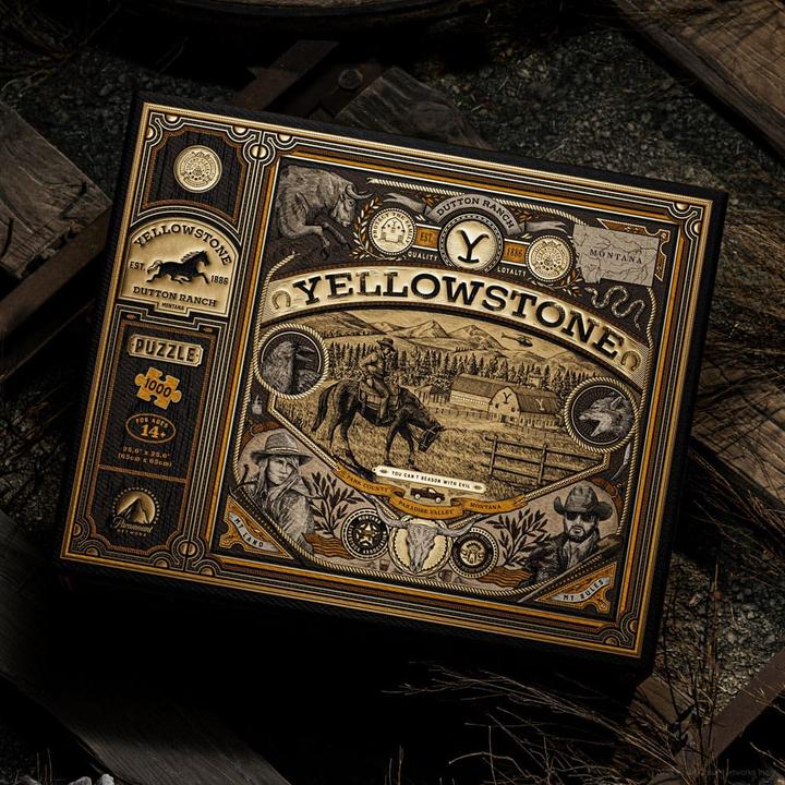 Actual product image Theory11 Yellowstone Multi-Dimensionales Puzzle (1000 Teile) (1000 pieces)