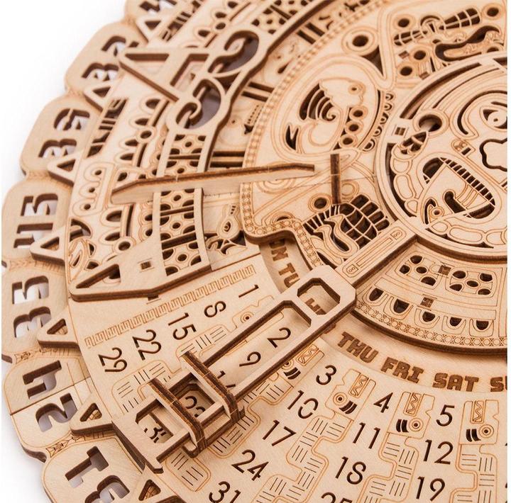 Image du produit Wood Trick Calendrier maya - Kit de construction en bois