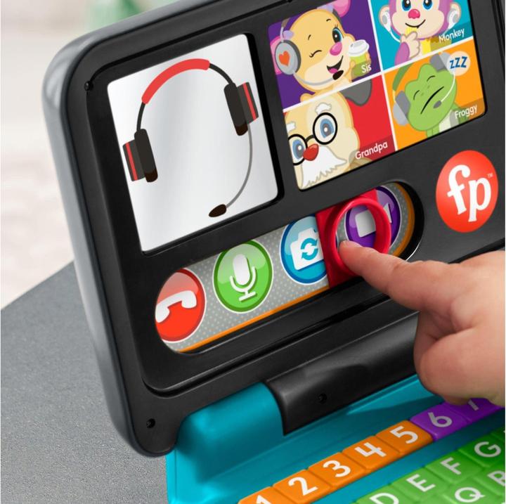 Produktbild Fisher-Price Homeoffice Laptop (Englisch, Deutsch)
