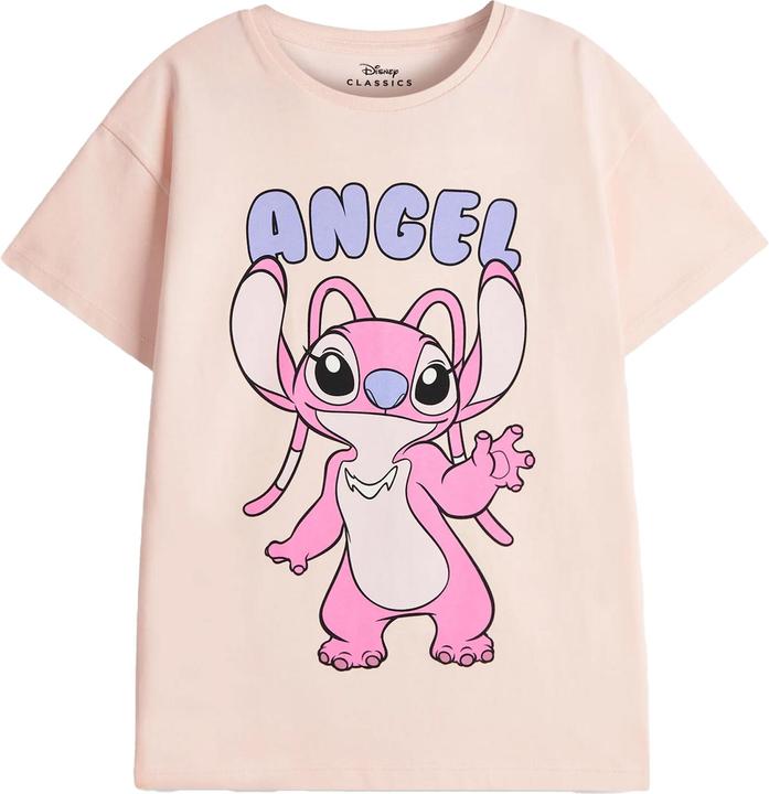 Actual product image Lilo & Stitch Girls Stitch & Angel Short-Sleeved T-Shirt (Pack of 2) (134)
