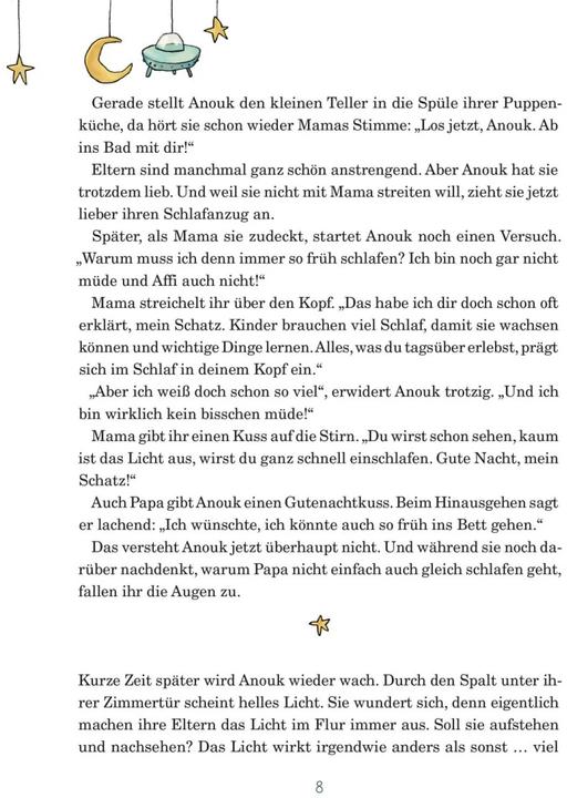 Produktbild Anouk, die nachts auf Reisen geht (Deutsch, Peter Maffay, Hendrikje Balsmeyer, 2021)