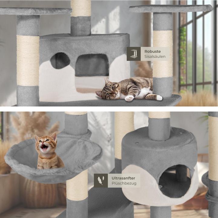 Actual product image tectake Fippi (201 cm, Grey/white)