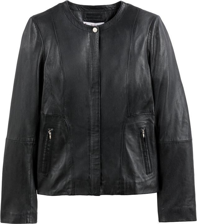 Anne Weyburn Short sheepskin blouson (34)