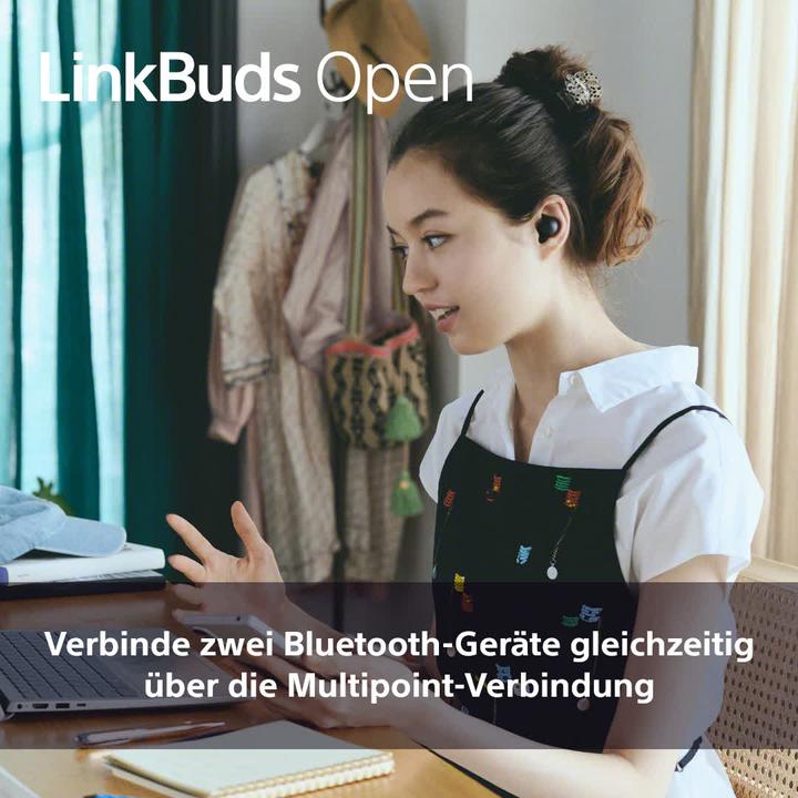 Produktbild Sony LinkBuds Open (keine Geräuschunterdrückung, 8 h, Kabellos)