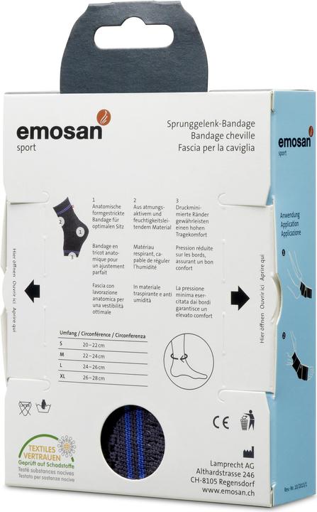 Immagine prodotto Emosan Tutore per la caviglia (L)