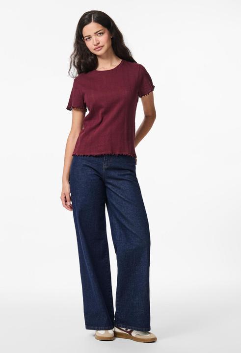 Actual product image Pieces Pcmarie Ss O-Neck Poin Top Jrs Noos Bc (M)