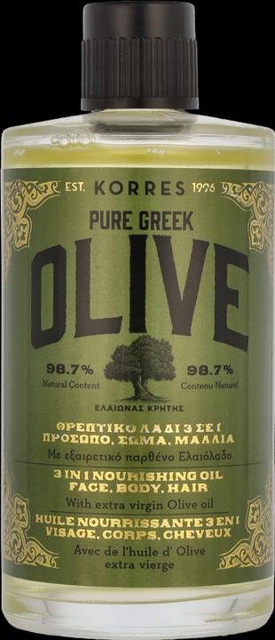 Korres Olive Nährendes 3 in 1 Öl (Körperöl, 100 ml)