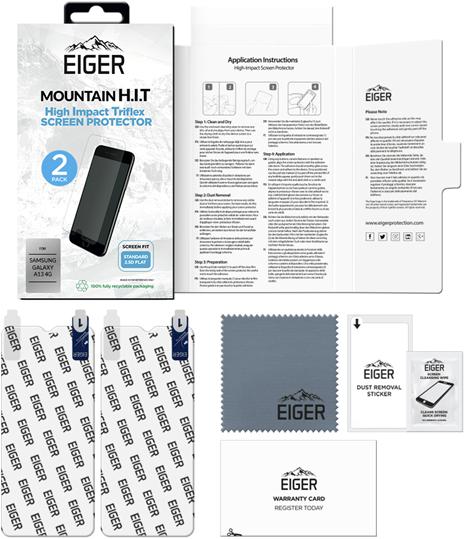 Actual product image Eiger Mountain H.I.T (1 Piece, Samsung Galaxy A13)