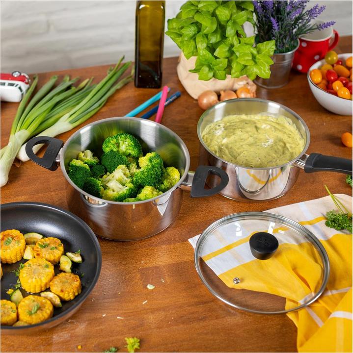 Actual product image Kuhn Rikon Classic (18 cm, Pot, Stainless steel)