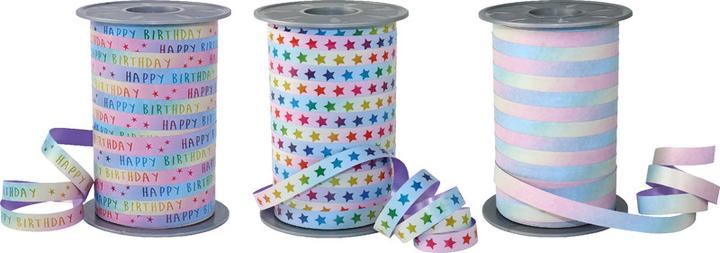 Produktbild Präsent Geschenkband Rainbow Pastell (Geschenkband, 1 x)