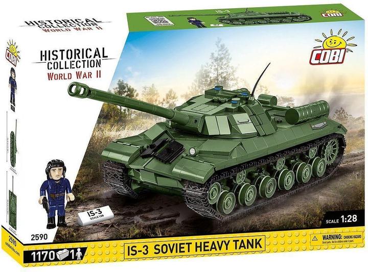 Actual product image Cobi Historical Collection WWII is-3 Soviet Heavy Tank