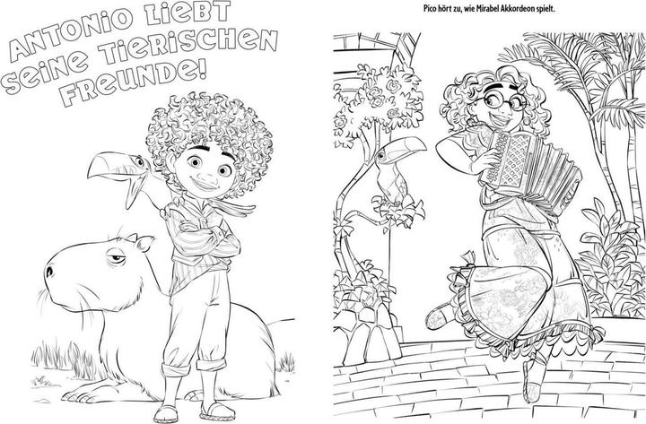 Immagine prodotto Disney Encanto: fantastico libro da colorare