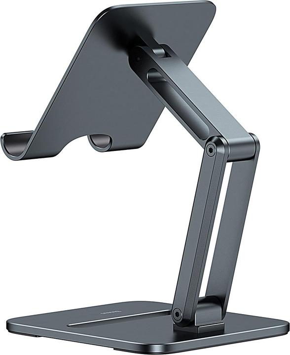 Actual product image Baseus Desktop Biaxial Foldable Metal Stand (for Tablets) Grey