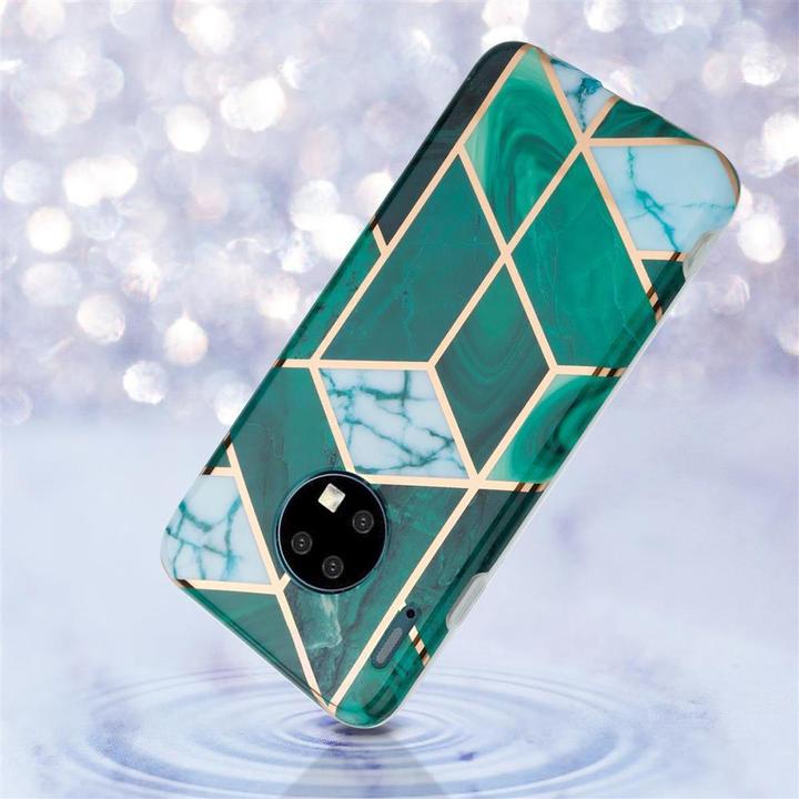 Image du produit Cadorabo Couverture IMD TPU Marbre coloré (Mate 30)