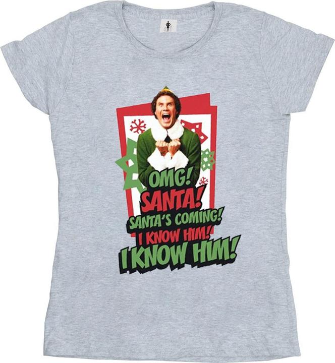 Elf OMG Santa TShirt (S)