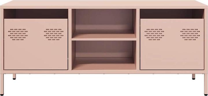 Immagine prodotto VidaXL Mobile TV Tavolo TV Mobile TV Lavagna TV Mobili TV Acciaio Rosa