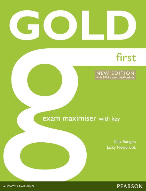 Energy Label New Gold First NE 2015 Exam Maximiser w/ online audio (with key) (English, Jacky Newbrook, 2014)