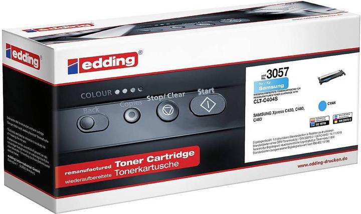 Produktbild Edding Toner ersetzt CLT-C404S - - 1 Seiten (C)