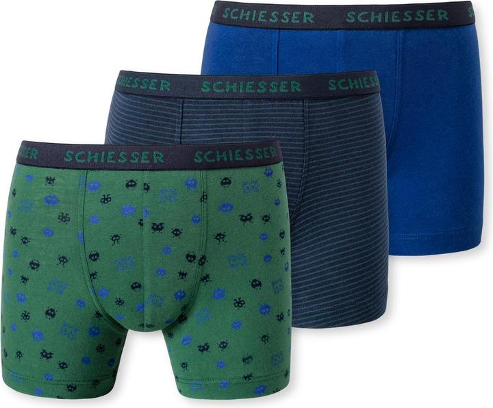 Immagine prodotto Schiesser Pantaloncini da bambino 3Pack (98, confezione da 3)