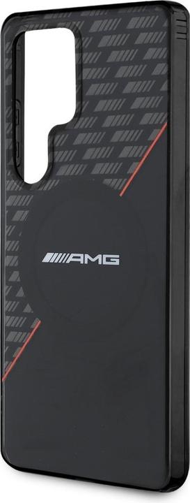Immagine prodotto Mercedes AMG Double Layer Rhombs MagSafe Case for Samsung Galaxy S25 Ultra - Black/Red (Samsung Galaxy S25 Ultra)