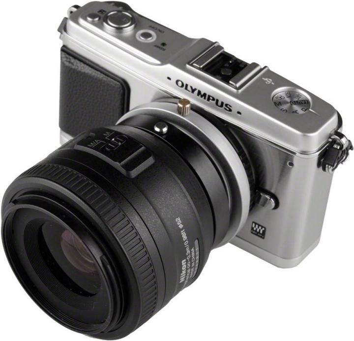 Produktbild Kipon Tilt Adapter Nikon F Objektiv an MFT Kamera