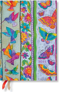 Produktbild Paperblanks PAPERBLAN Agenda Kolibri 2023 DD8399-3 Midi, de, 1T/S, 12M (13 x 18 cm, Deutsch)