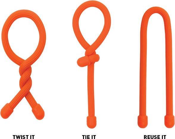 Image du produit Nite Ize GearTie (Serre-câbles en plastique, 60 mm, 12 pcs)