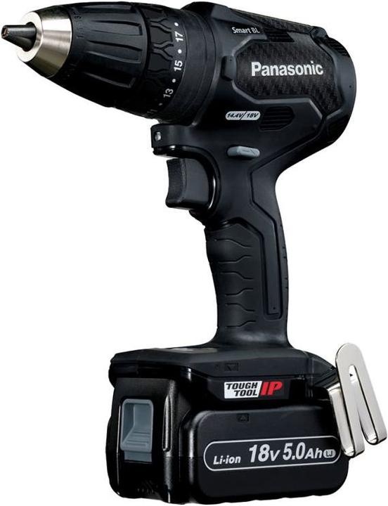 Actual product image Panasonic Cordless impact drill 14.4V/18V 2x 18V/5.0Ah and charger in Systainer (Rechargeable battery operated)
