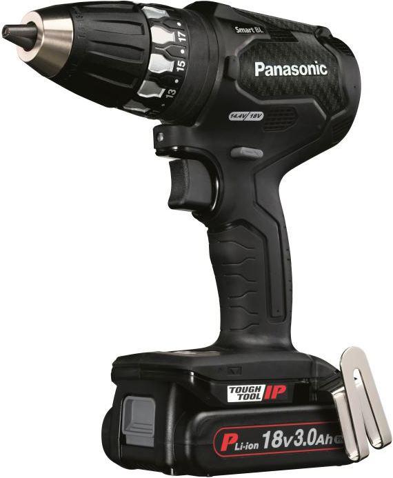 Panasonic Snoerloze boormachine 14.4V/18V incl. 2x18V/3.0Ah en oplader in Systainer (Oplaadbare batterij)