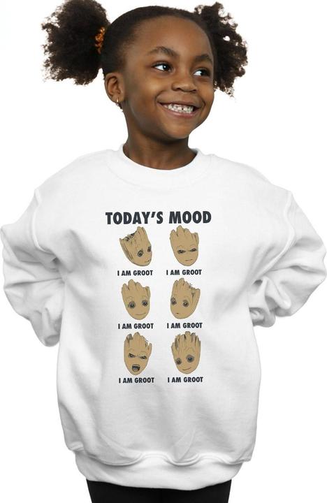Produktbild Guardians Of The Galaxy Groot Today's Mood Sweatshirt Mädchen (128)