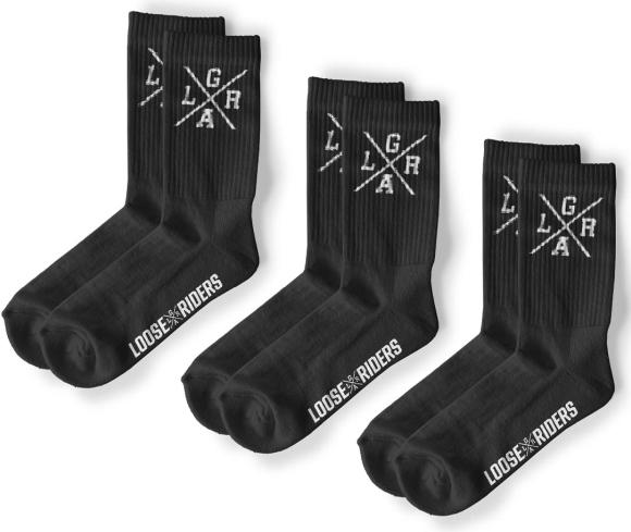 Produktbild Loose Riders 3 Pack Logo (3er Pack, One Size)