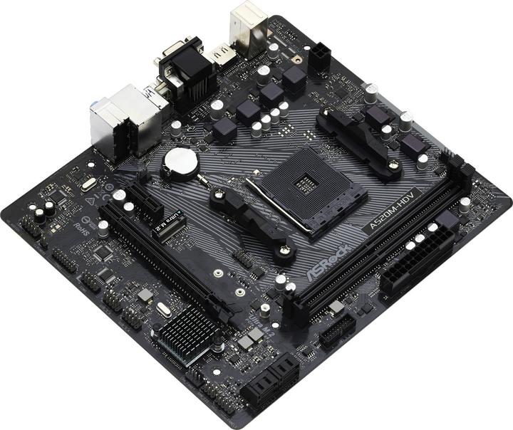 Image du produit AsRock A520M-HDV (AM4, AMD SoC, mATX)
