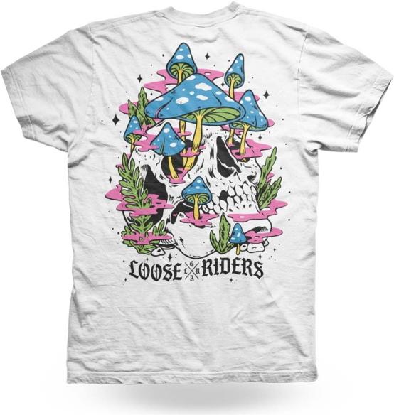 Loose Riders Shroom Skull Tee (L)