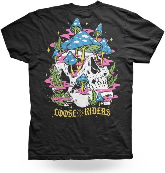 Loose Riders Shroom Skull Tee