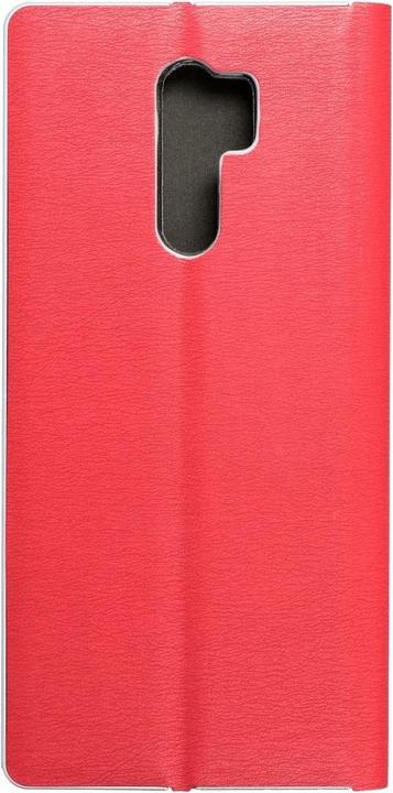 Produktbild König Design Handyhülle für Xiaomi Redmi 9 Schutztasche Wallet Cover 360 Case Etuis Rot Neu (Xiaomi Redmi 9)