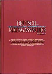 Produktbild Deutsch - Madagassisches Wörterbuch (Deutsch, Henning Bergenholtz, 1994)