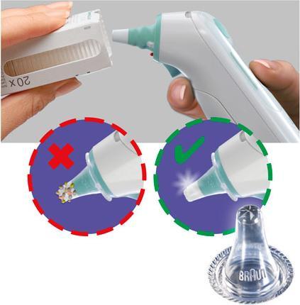Image du produit Braun ThermoScan 5 IRT 6020 avec bouchons de protection (Auriculaire)