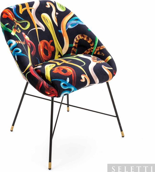 Actual product image Seletti Padded Toiletpaper Chair Stuhl