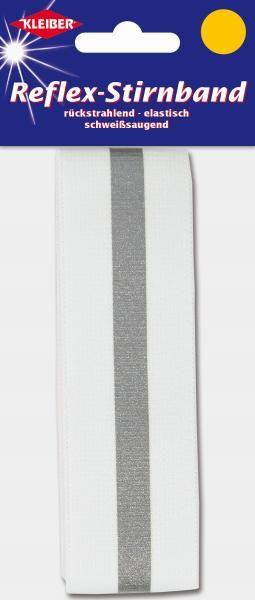 Kleiber Reflex-Stirnband 03 weiss