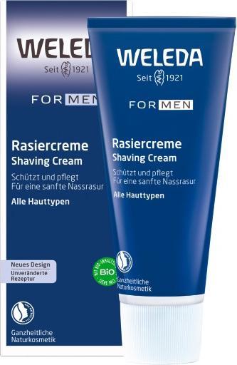 Image du produit Weleda Rasiercreme (75 ml, Crème à raser, Gel de rasage)