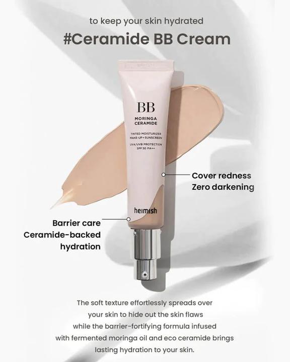 Actual product image Heimish Moringa Ceramide SPF 30 3N Deep (No.31N Deep)