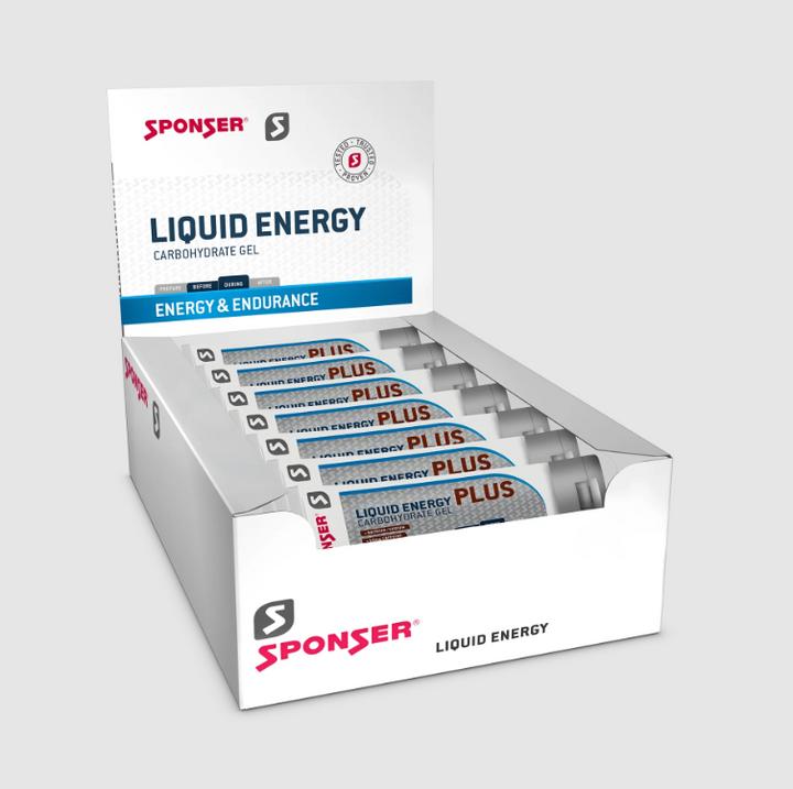 Actual product image Sponser Liquid Energy Plus (Neutral, 40 pcs., 1400 g)
