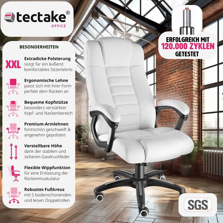 Produktbild tectake Chefsessel