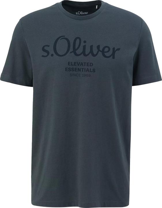 Image du produit S.Oliver T-Shirt Casual Bequem sitzend Logo T-Shirt (XXL)