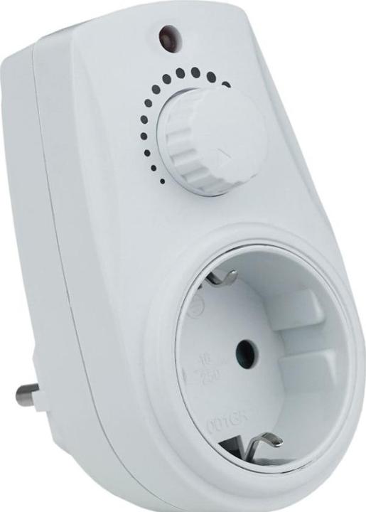 Image du produit Orno Variateur avec prise supplémentaire 2P + Z (Schuko), max. 280 W