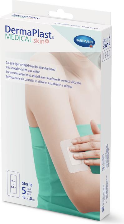 Produktbild DermaPlast Medical skin+ (5 x)