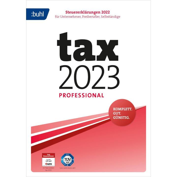 Produktbild Buhl Data Service Tax 2023 Professional (1 User, unbegrenzt)