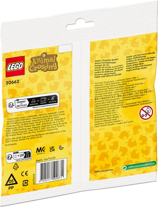 Actual product image Animal Crossing Mona's pumpkin garden (30662, LEGO Animal Crossing)