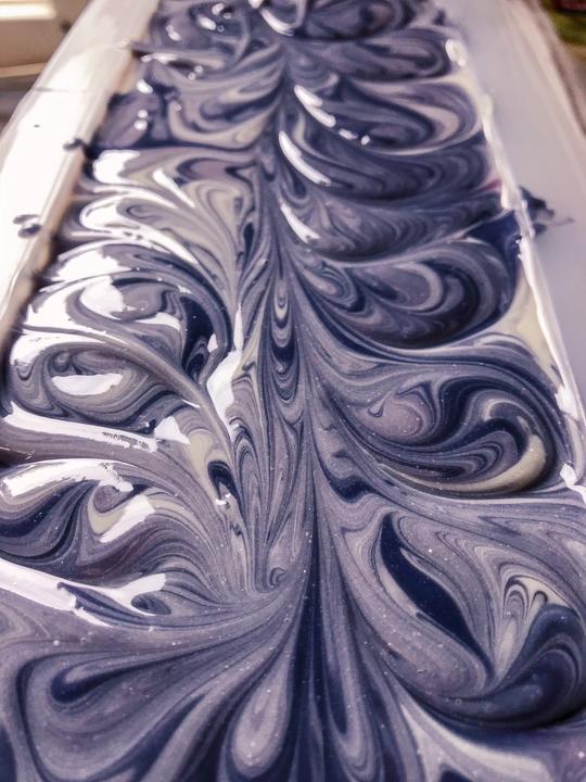 Actual product image Vivi Soaps Lavender Black Amber Soap (Hard soap)